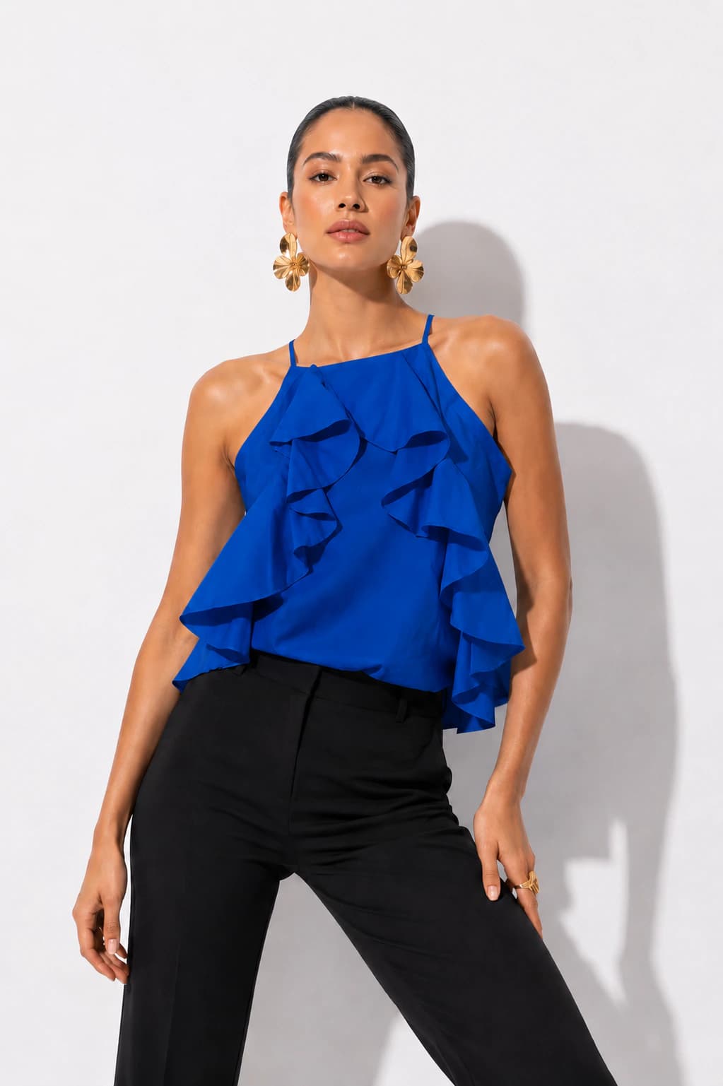 Blusa Valenciana Azul - imagen 2