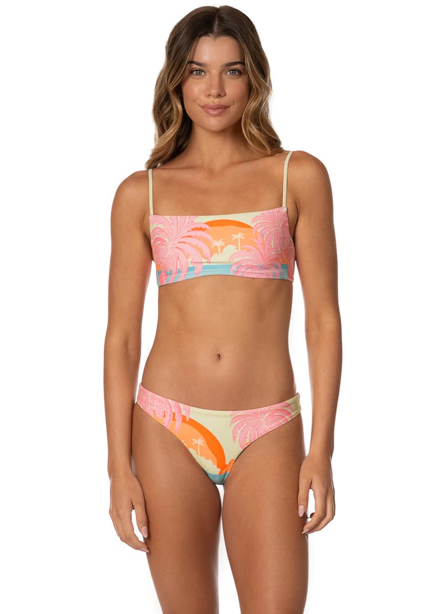 Maaji Pastel Mirage Scape Sporty Bralette Bikini Top - imagen 1