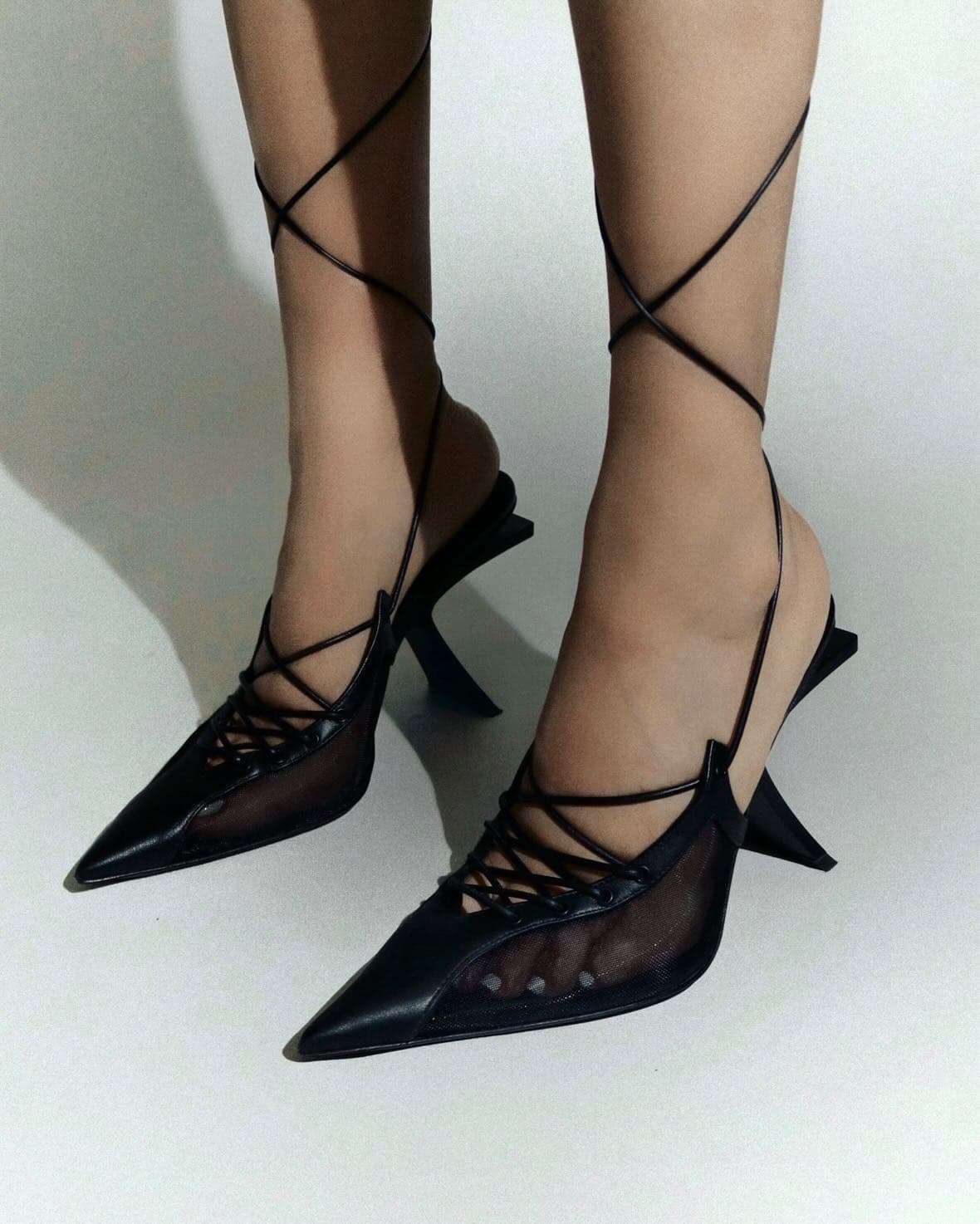 TACONES RIFF PUMP BLACK - imagen 2