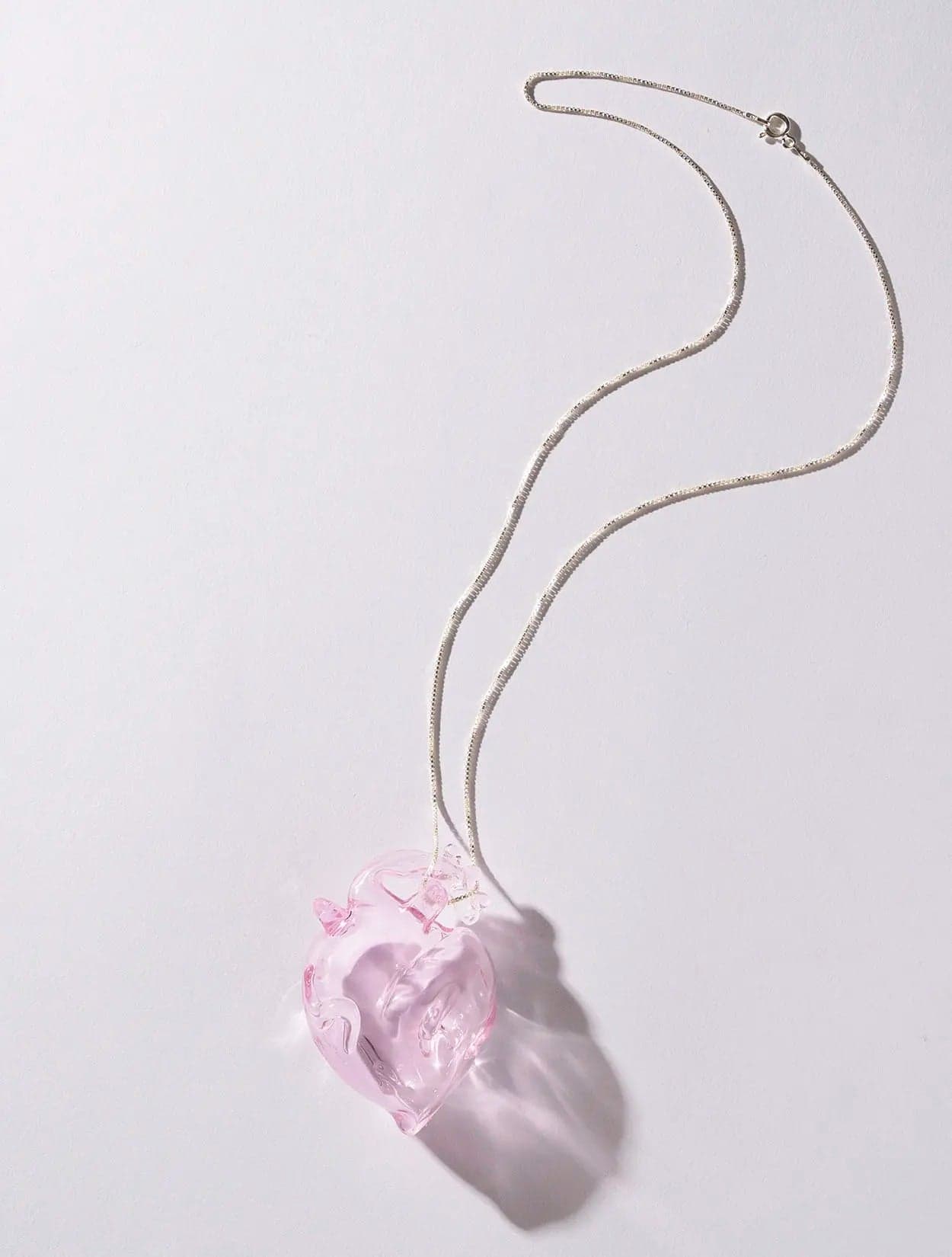 COLLAR CORAZÓN SOPLADO - imagen 2