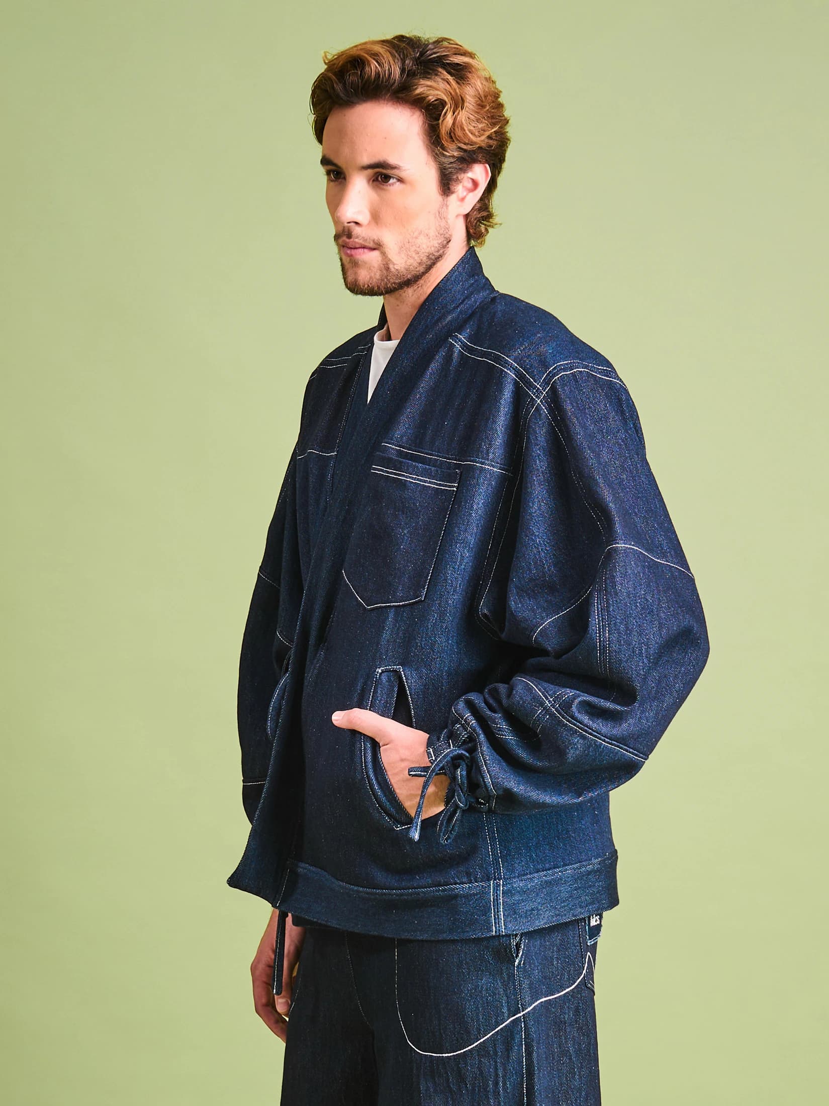 Chaqueta en Denim Algodón - imagen 8