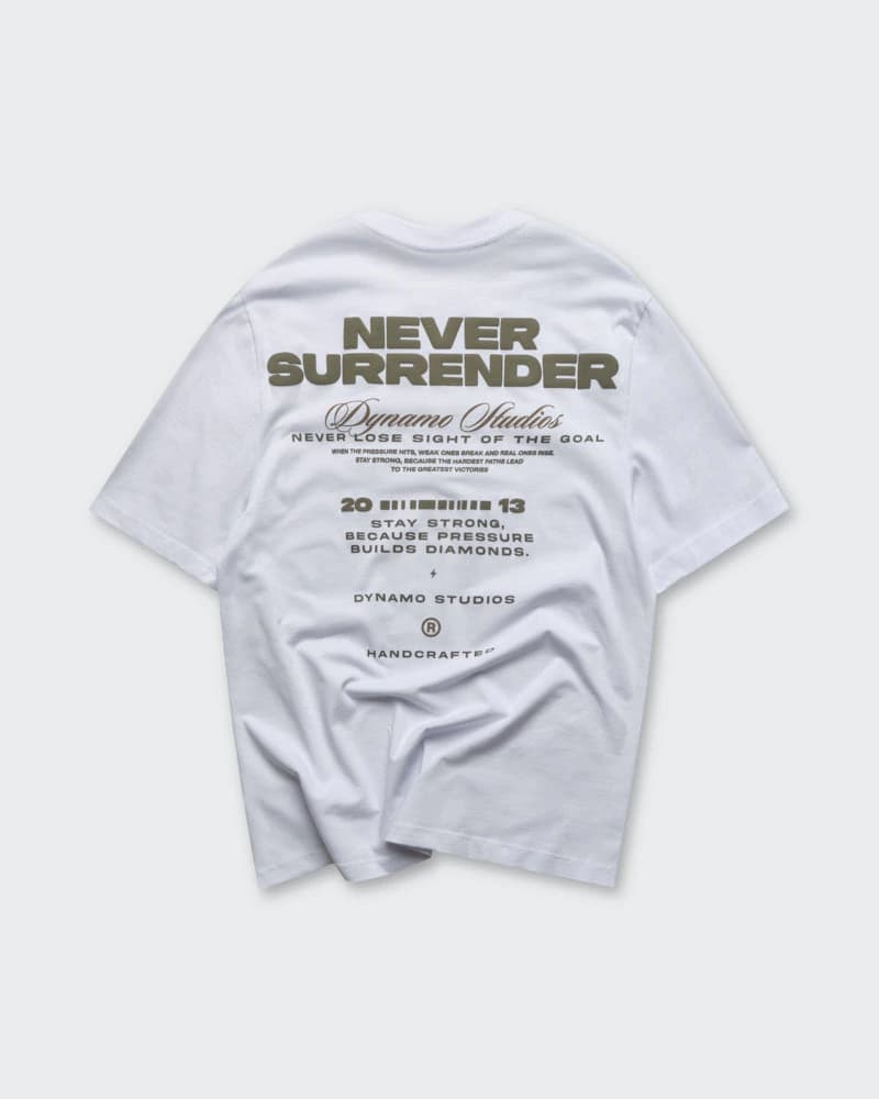 Camiseta Blanca Regular Surrender - imagen 5