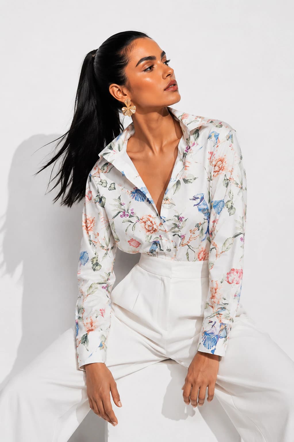 Blusa Cerrejon Pajaros Mix - imagen 3