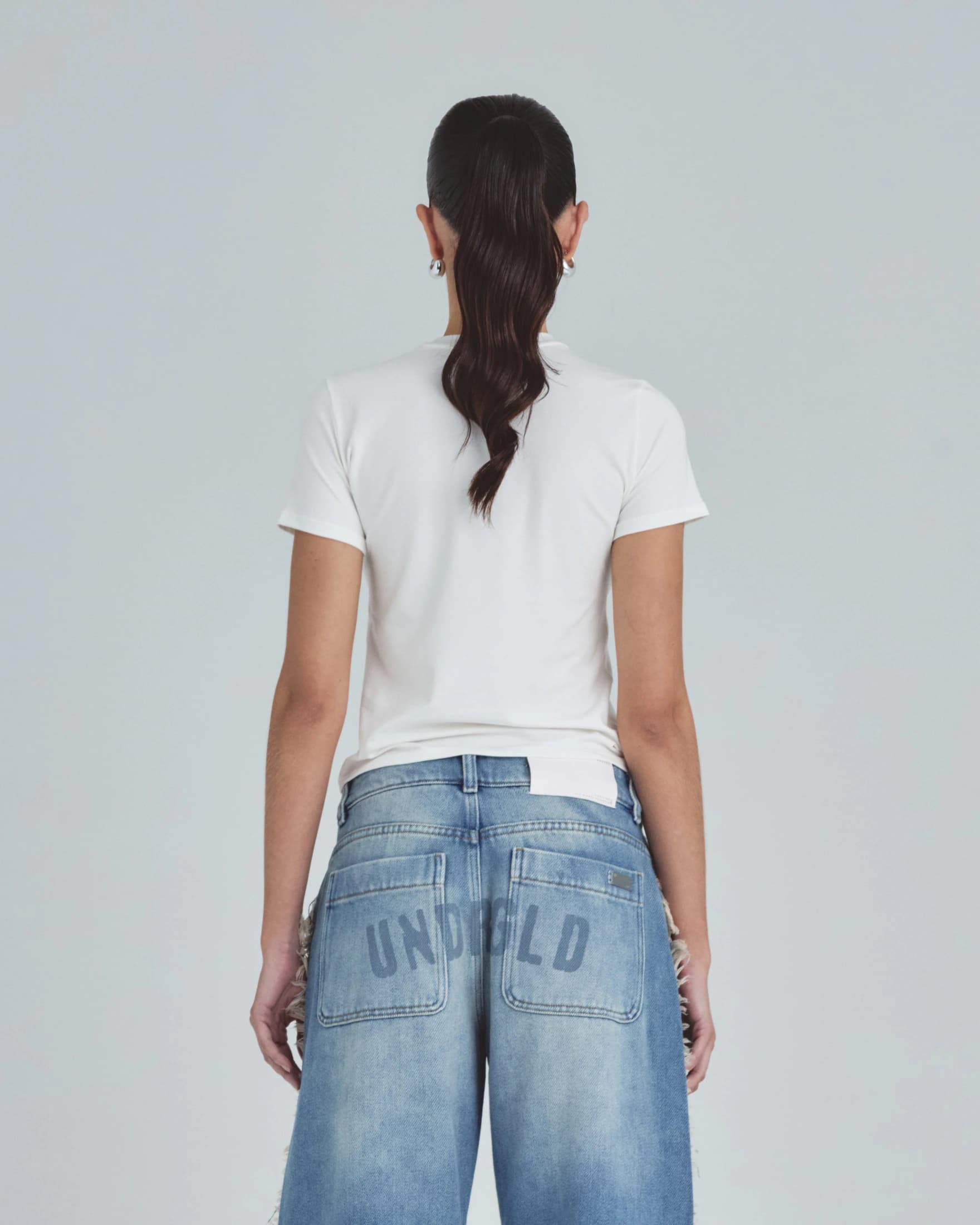 Line Undergold Studio Long Baby Tee White - imagen 7