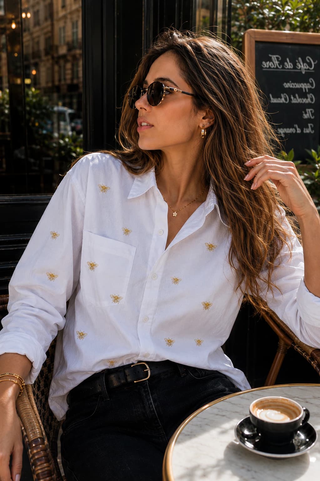 CAMISA ADELAIDA ||| LAS ABEJAS