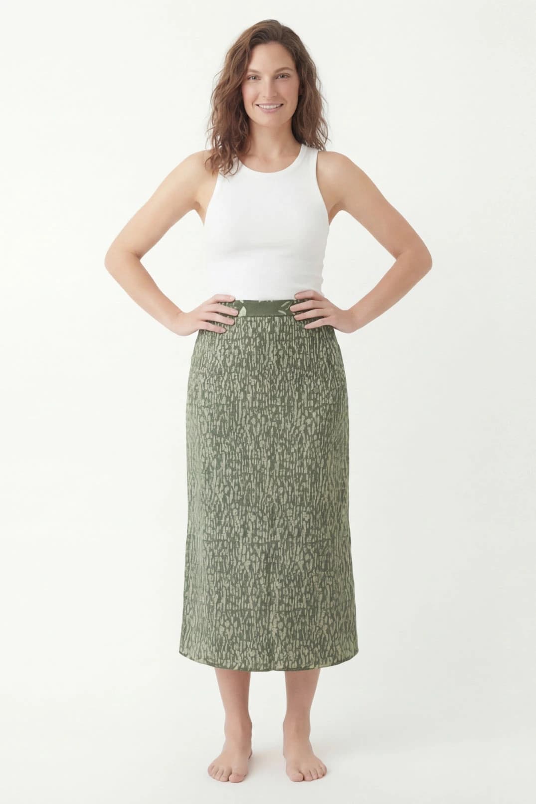 Falda Maia Puntos Verde - imagen 11