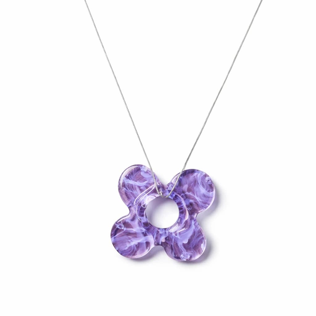 Violeta Flower Necklace - imagen 2