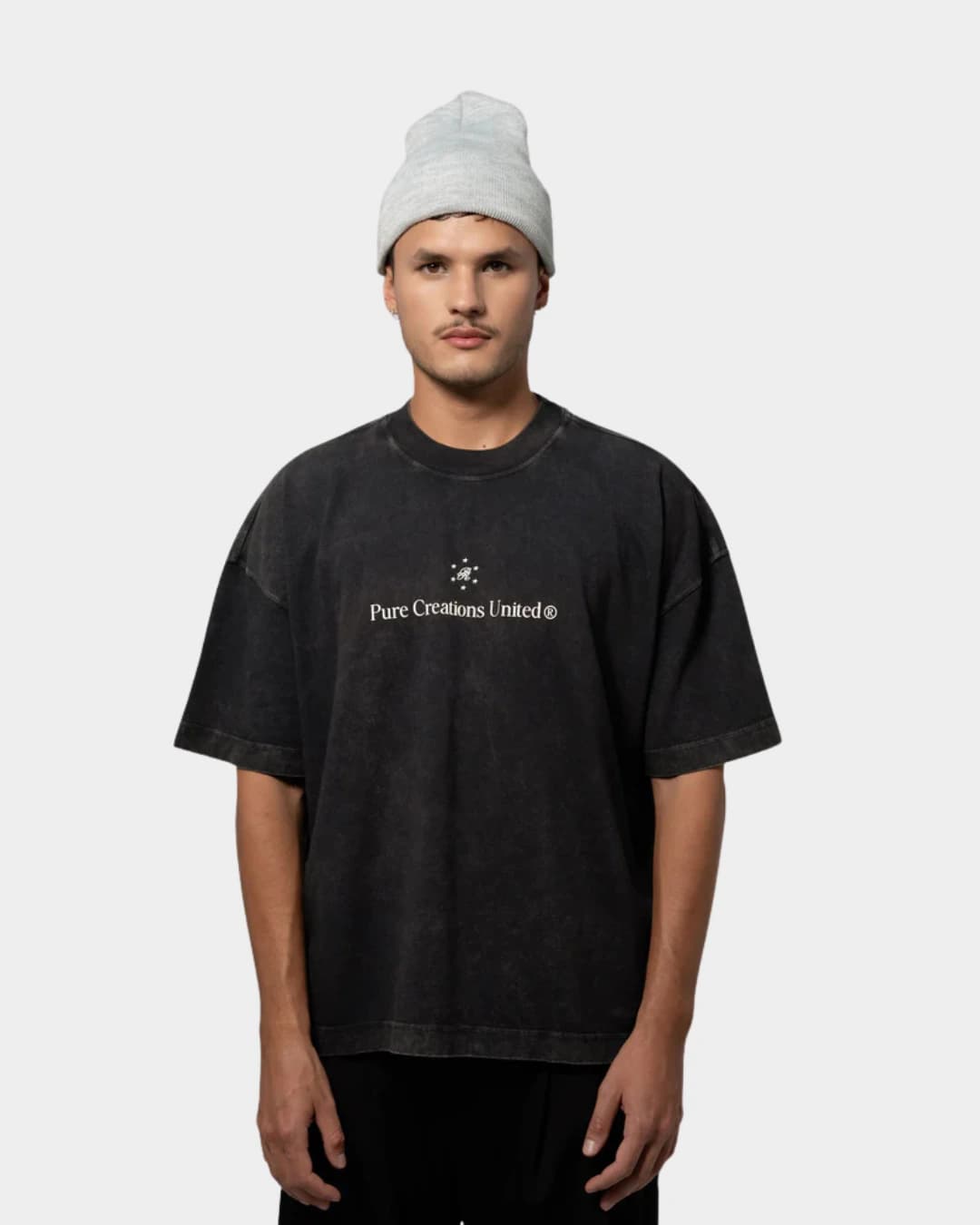 STILL HUNGRY WASHED GRAY T-SHIRT - imagen 1
