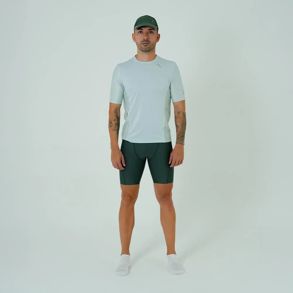 CAMISETA RUNNING MANGA CORTA PRO 405 AZUL CLARO PARA HOMBRE - imagen 1
