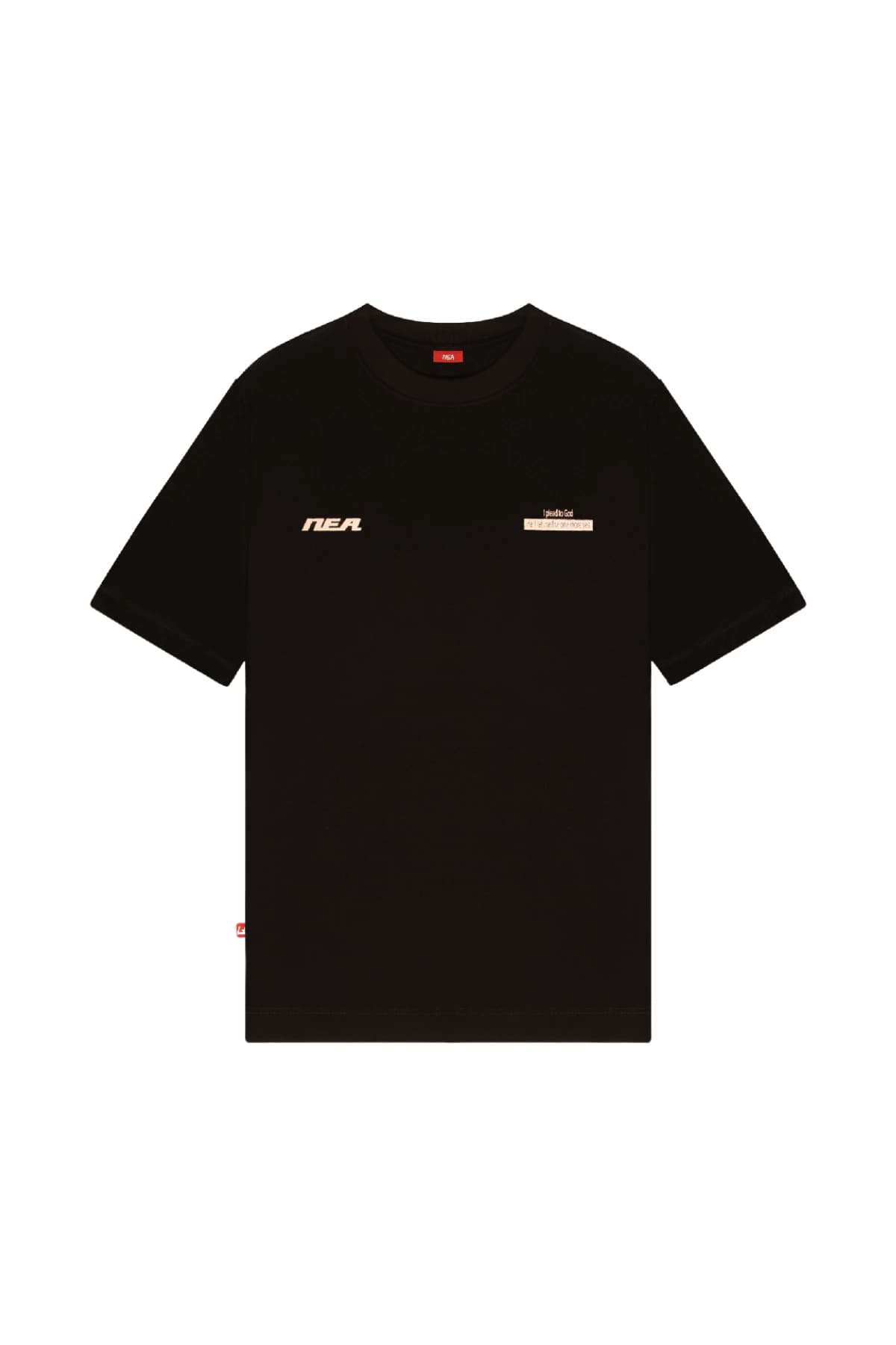 CAMISETA REGULAR HOMBRE LUST NEGRO NEA - imagen 2