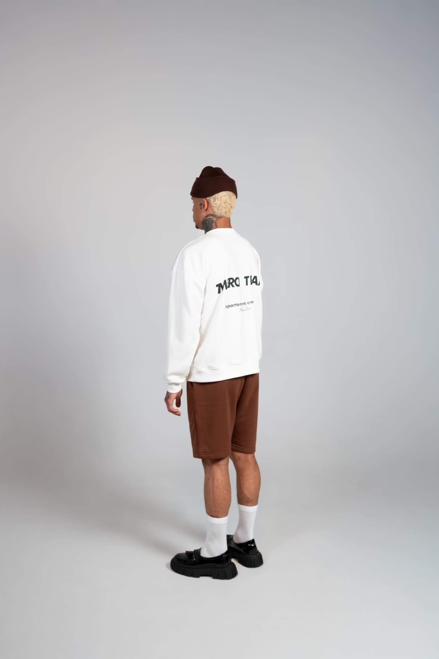 Hoodie Blanco Oversize - imagen 2