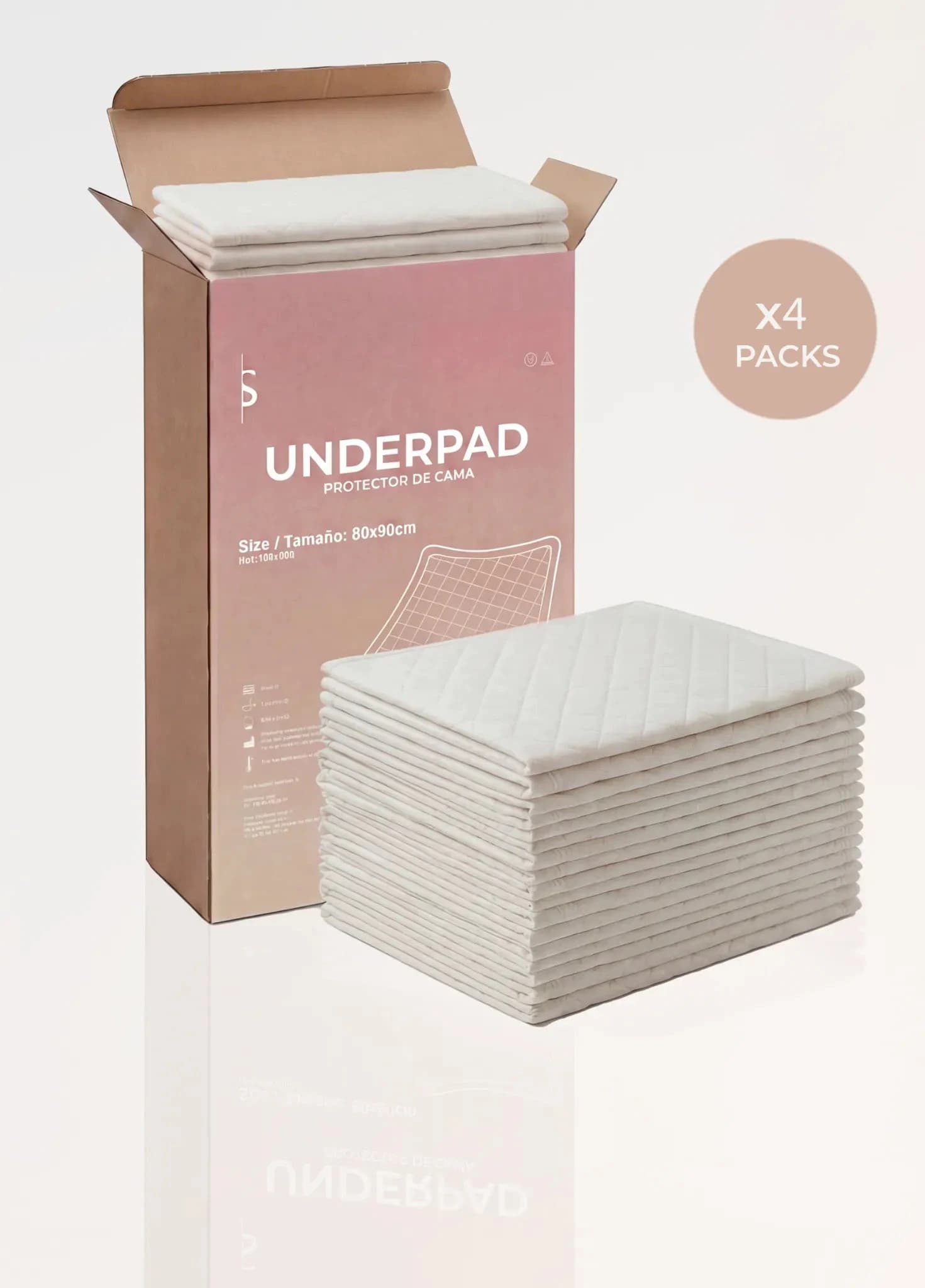 Protectores absorbentes desechables para cama