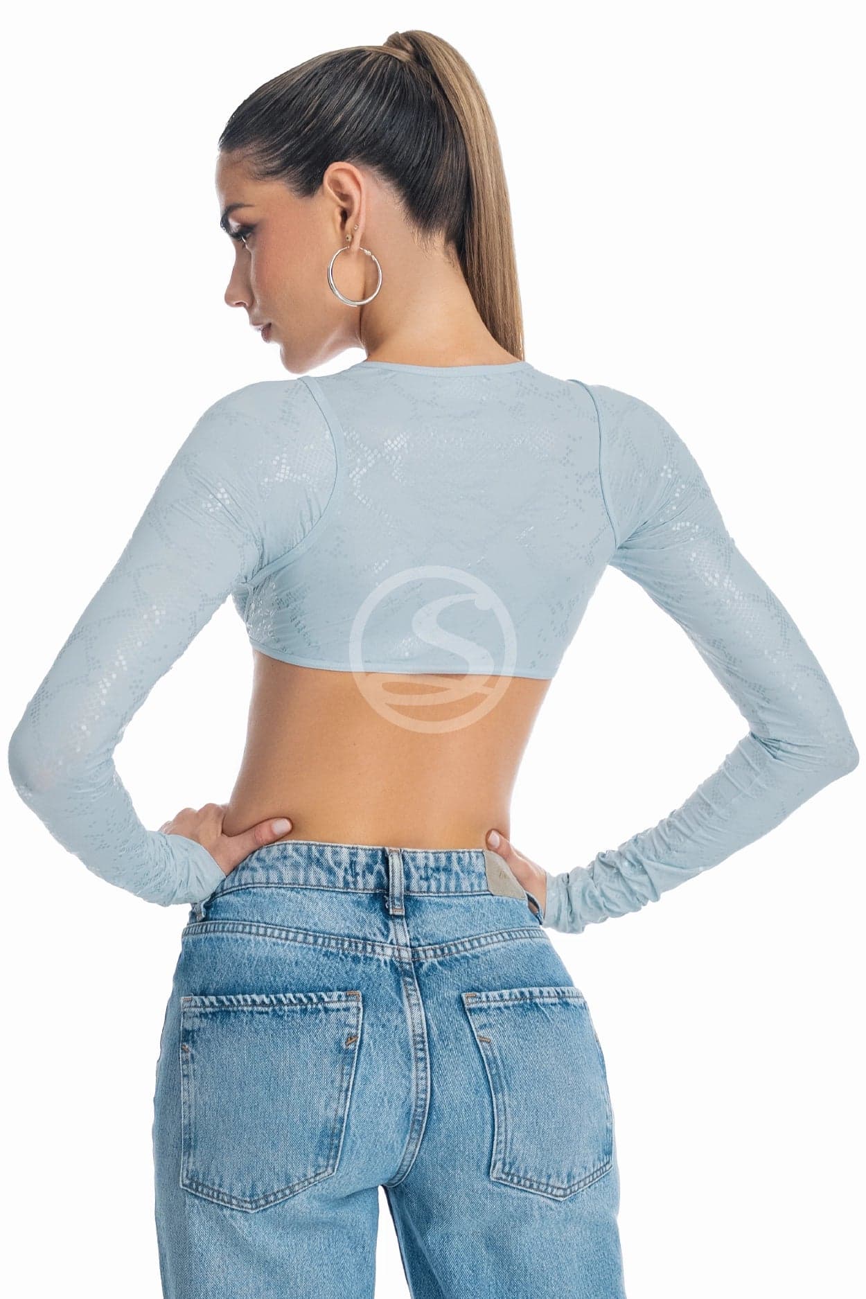 Bustier Origen Azul Cristal  Ref S-720 - imagen 3