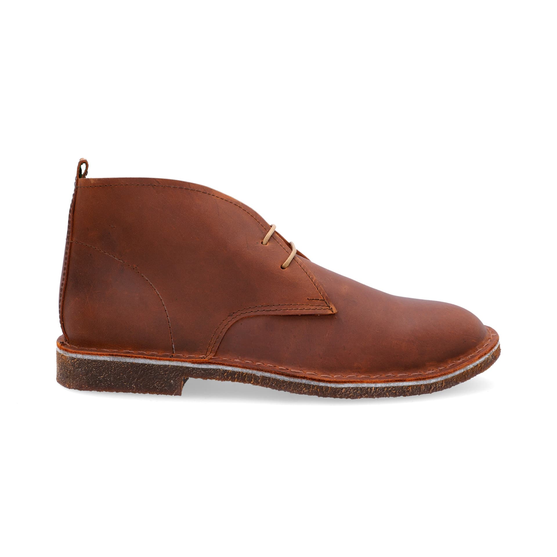Botas Desert Hombre Cuero Graso Cafe Botas Hombre - imagen 4