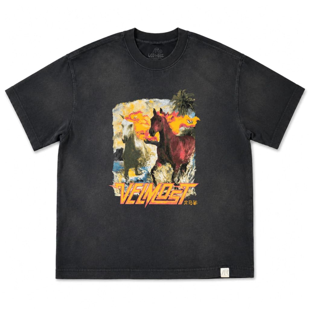 Caballos de Fuego en playa (oversized) - imagen 1