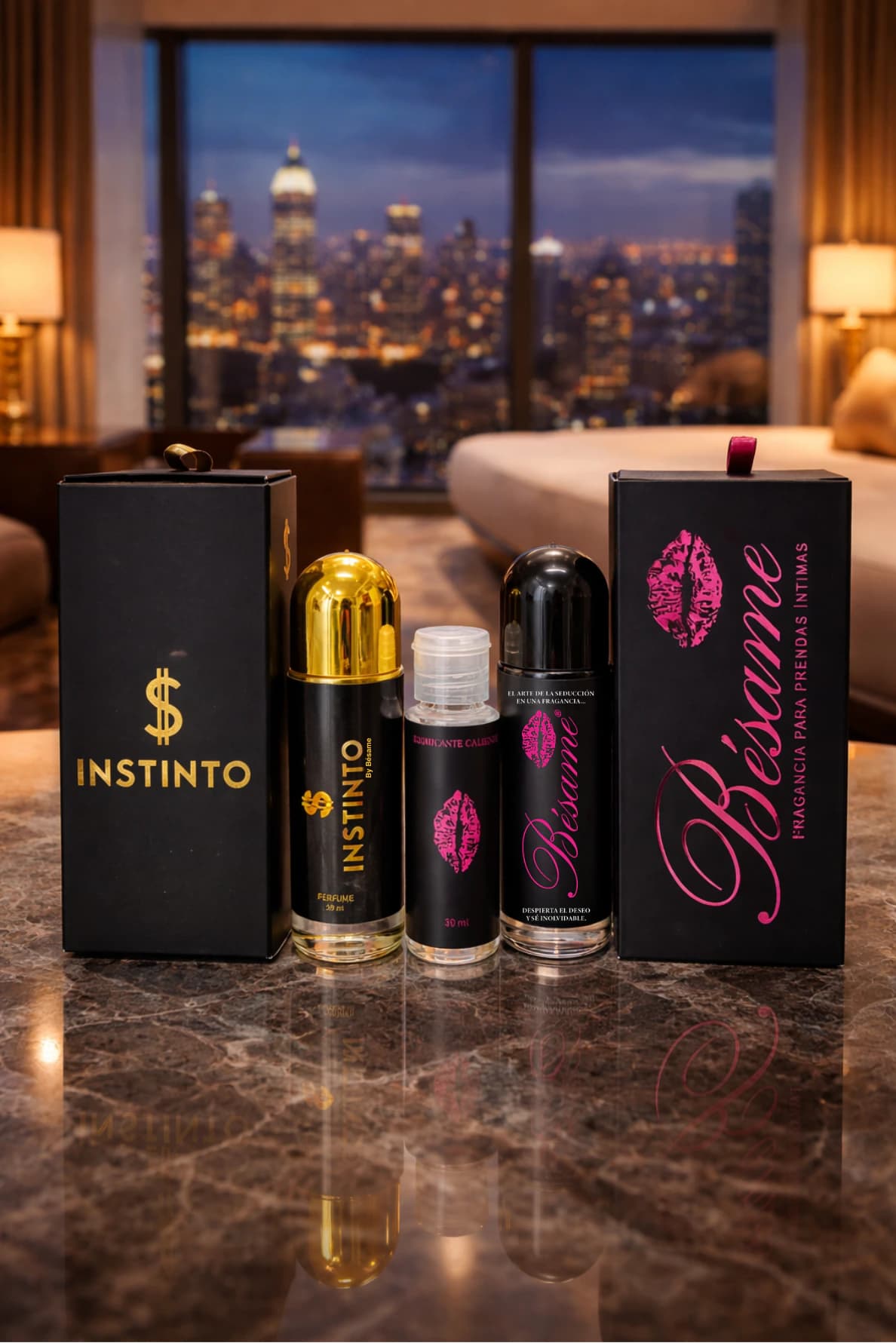 🔥 KIT Bésame – Afrodisíaco Experiencia para Parejas