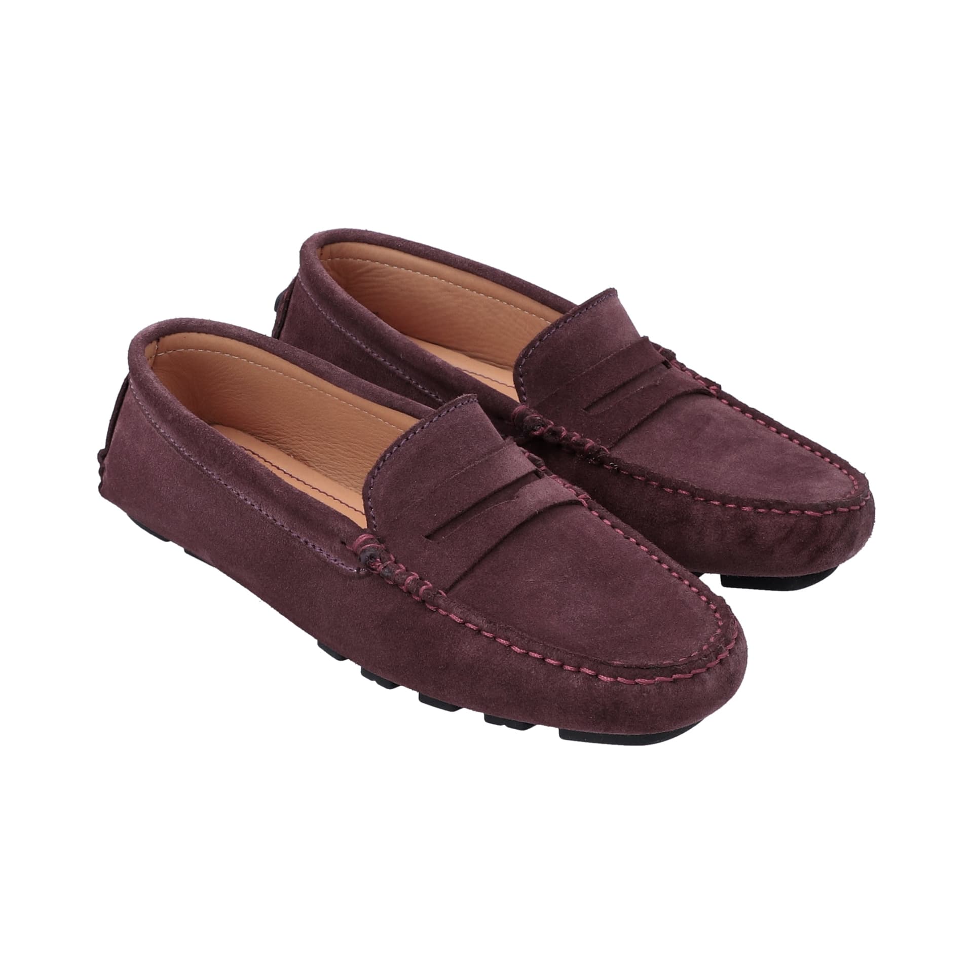 Mocasines Mujer Penny Carnaza Wine - imagen 1