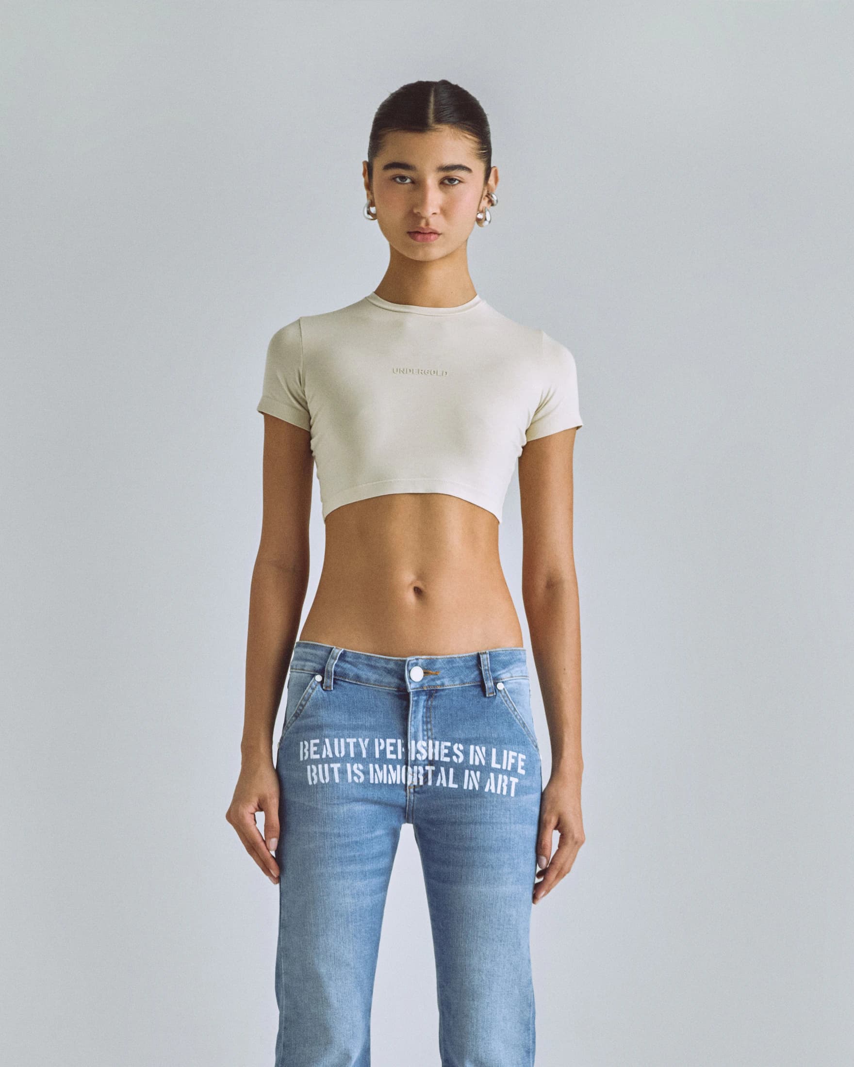 Basics Baby Tee Cream - imagen 2