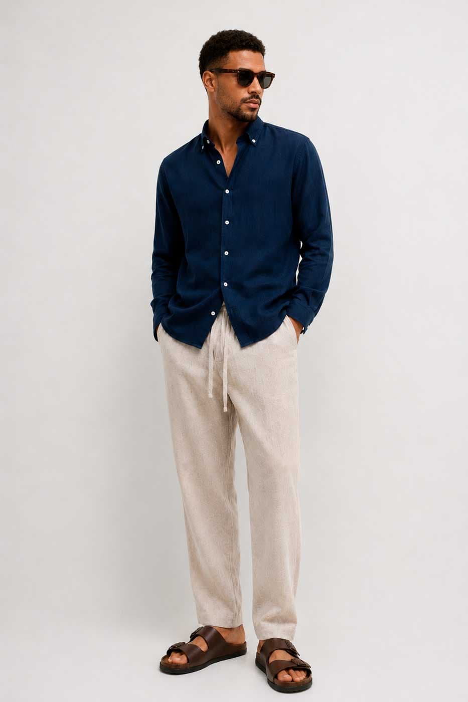 Camisa Bruma Azul Oscuro - imagen 2