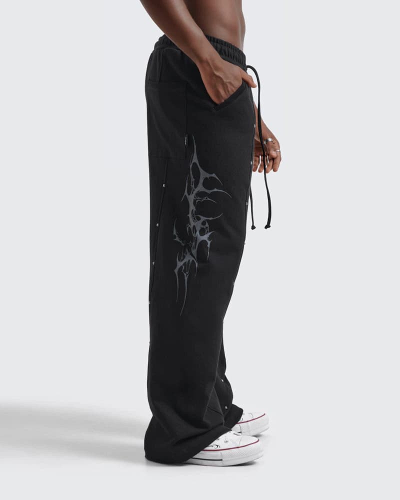 Sudadera Oversize Negra Thunder - imagen 2