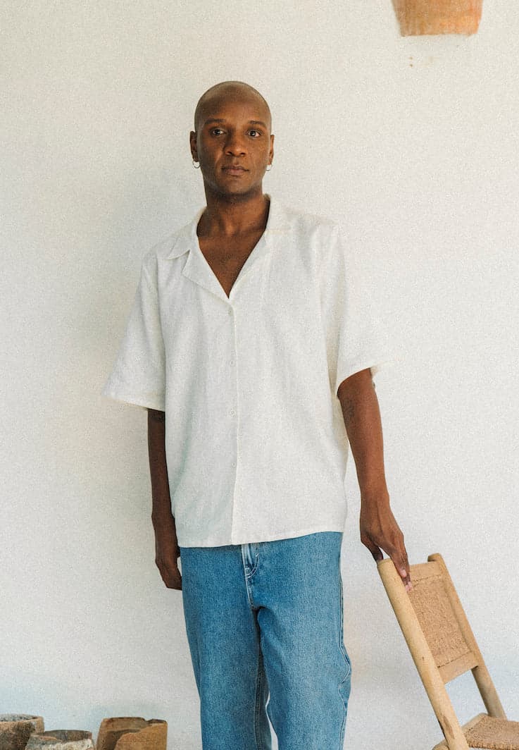 Camisa MARFIL / UNISEX - imagen 2
