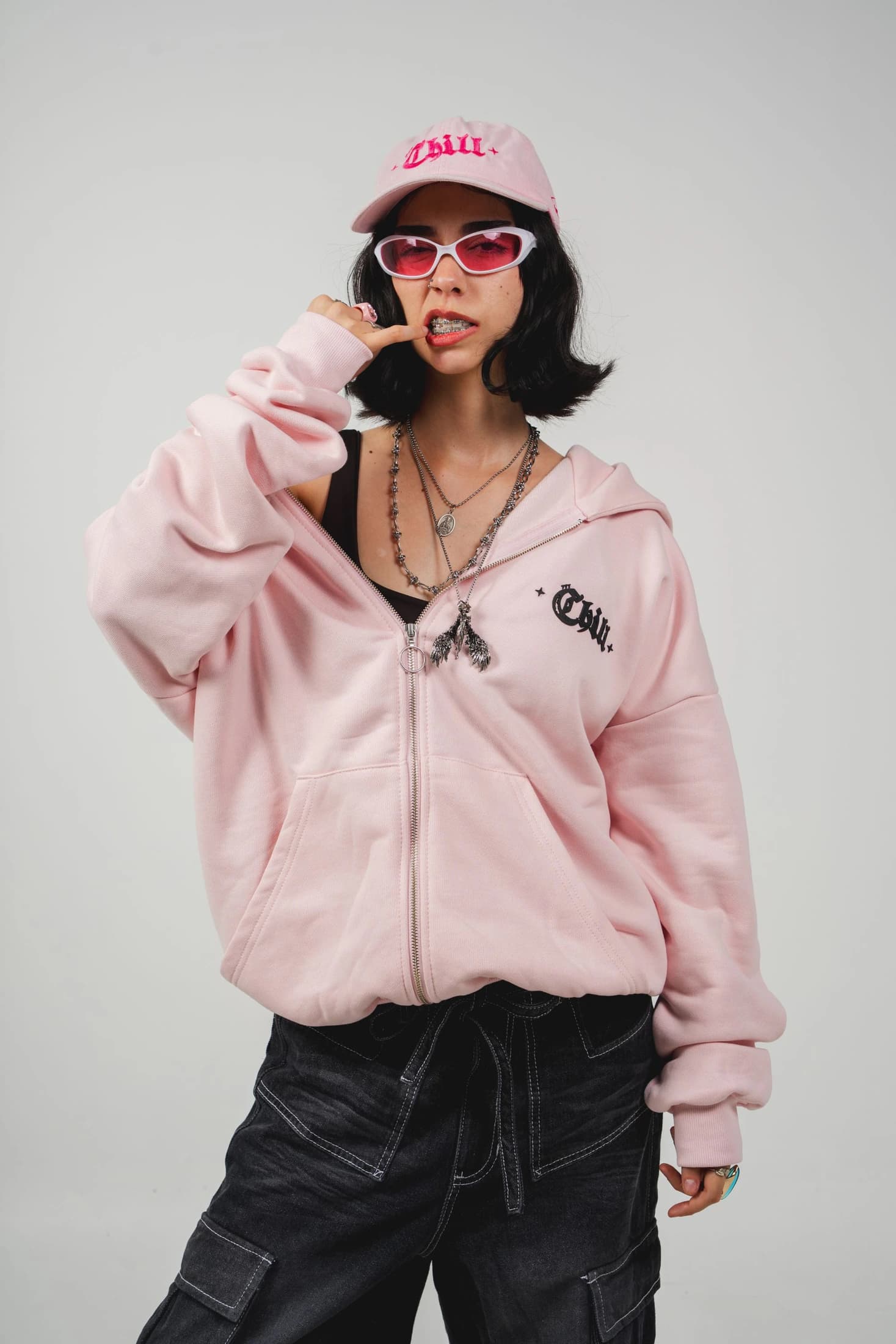 Hoodie Chill Pink - imagen 2