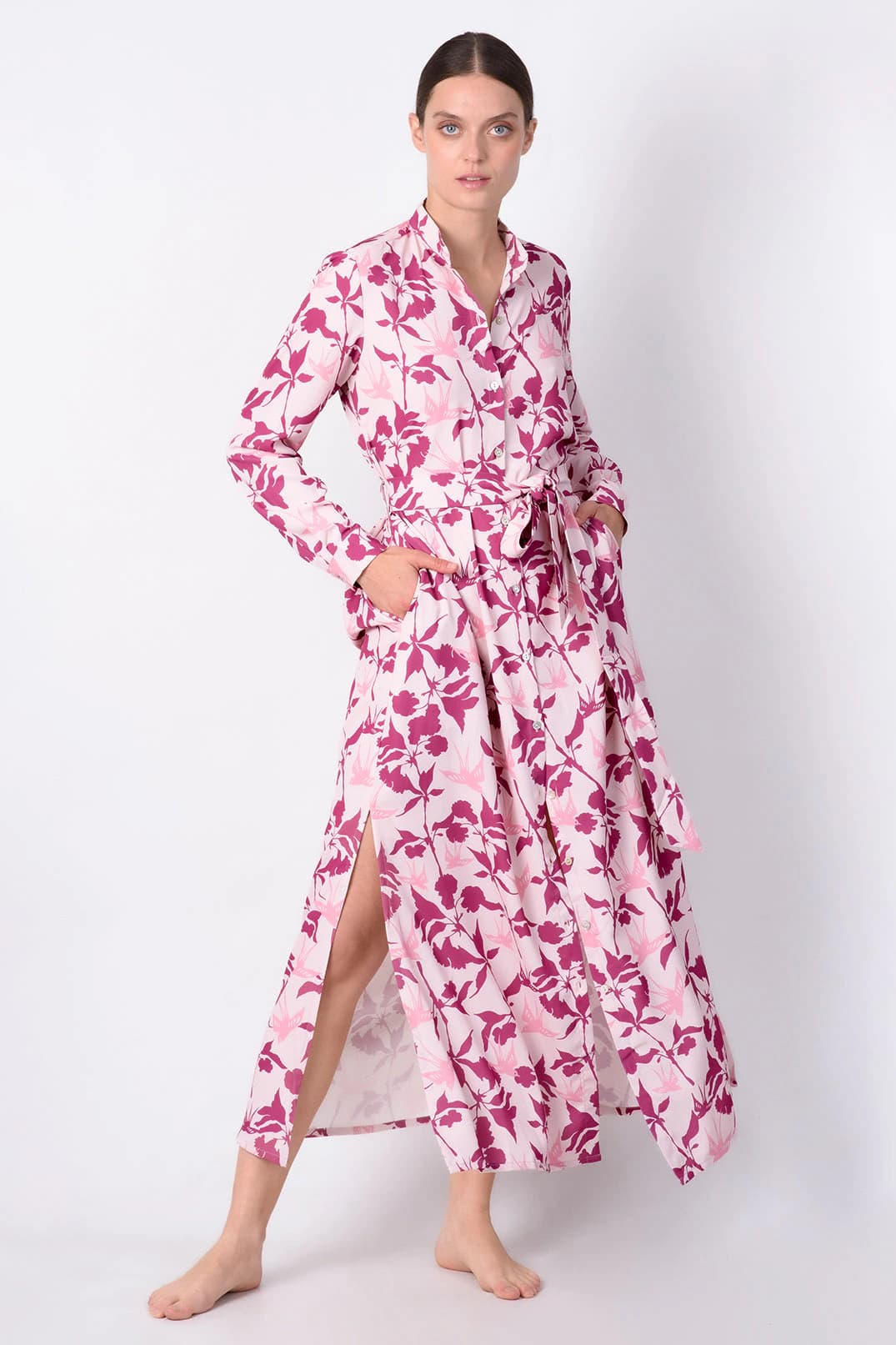 Vestido Libre Colibrí Rosado - imagen 2