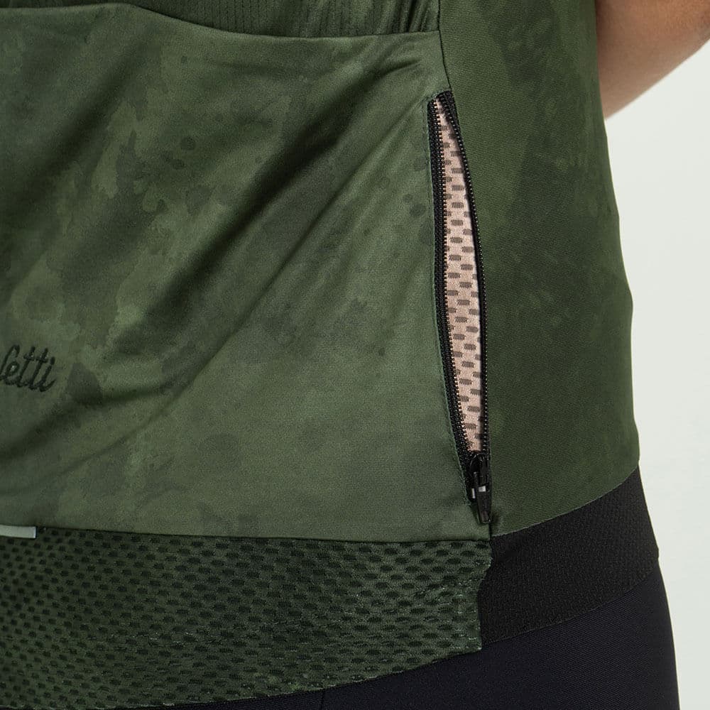 CAMISA CICLISMO MANGA CORTA SUNSETTIDE GREEN PARA MUJER - imagen 3