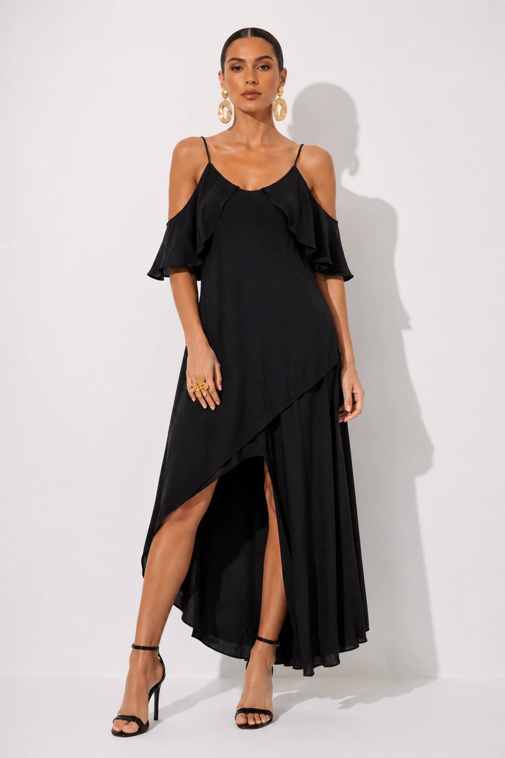 Vestido Carmela Negro - imagen 1