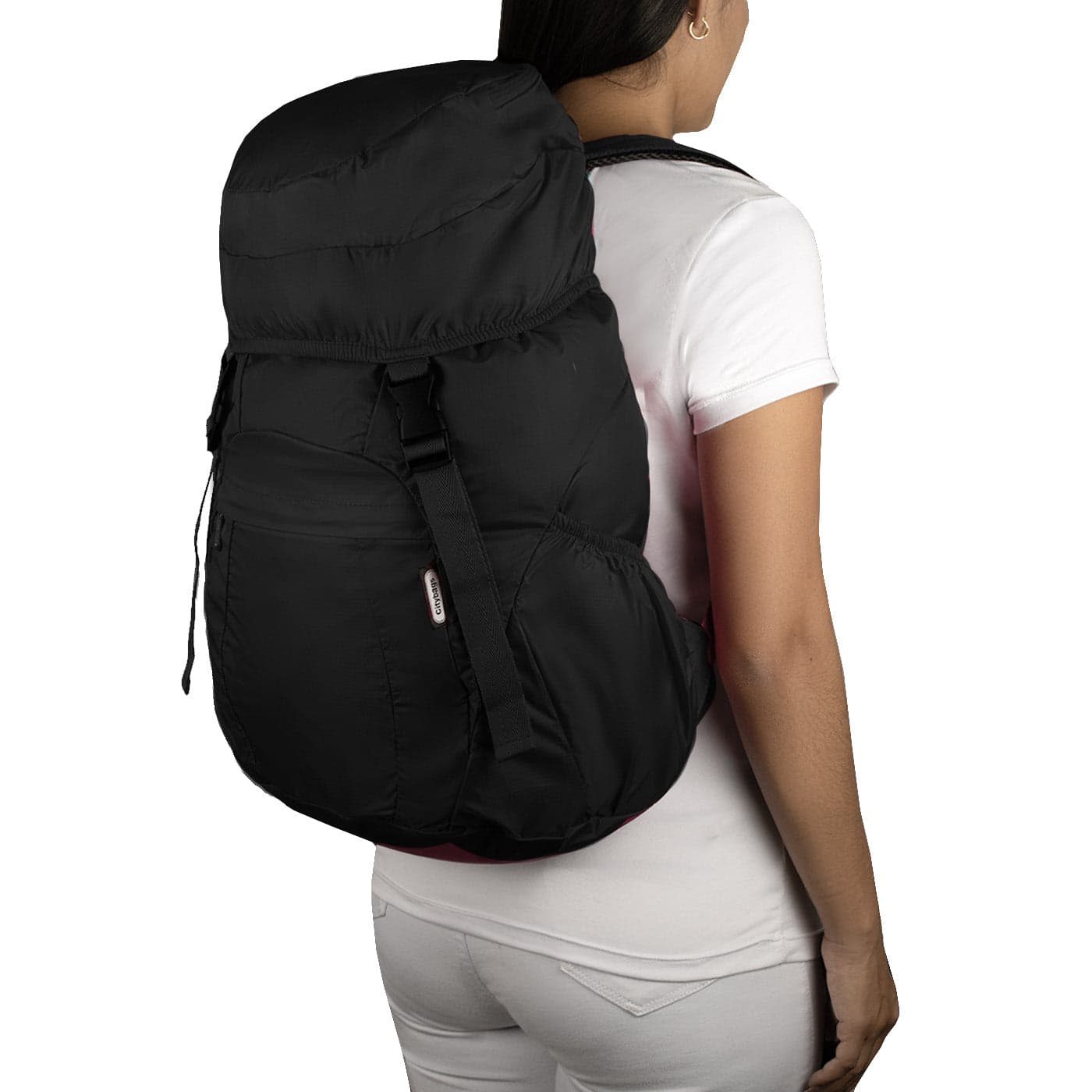 Morral Viajero Plegable Citybags Negro - imagen 5