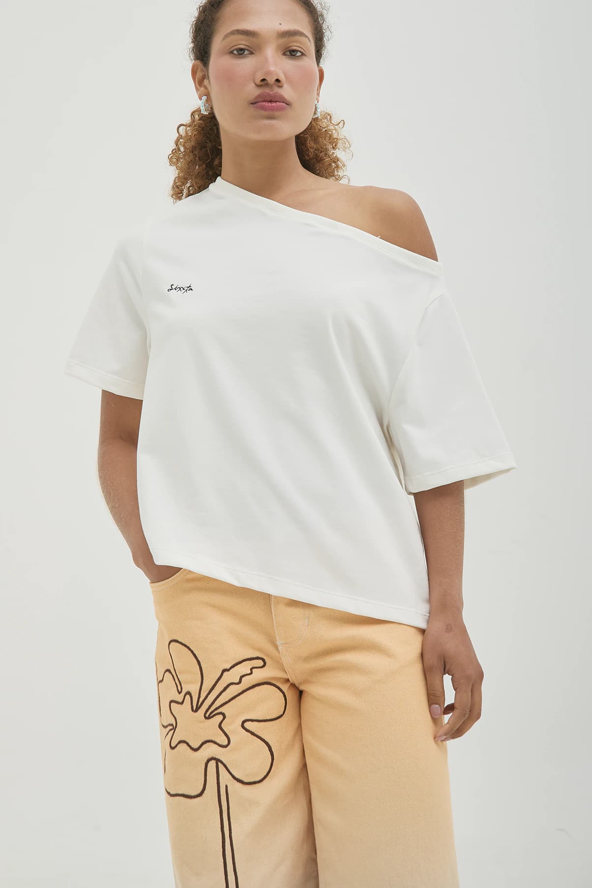 Camiseta Flow Crudo