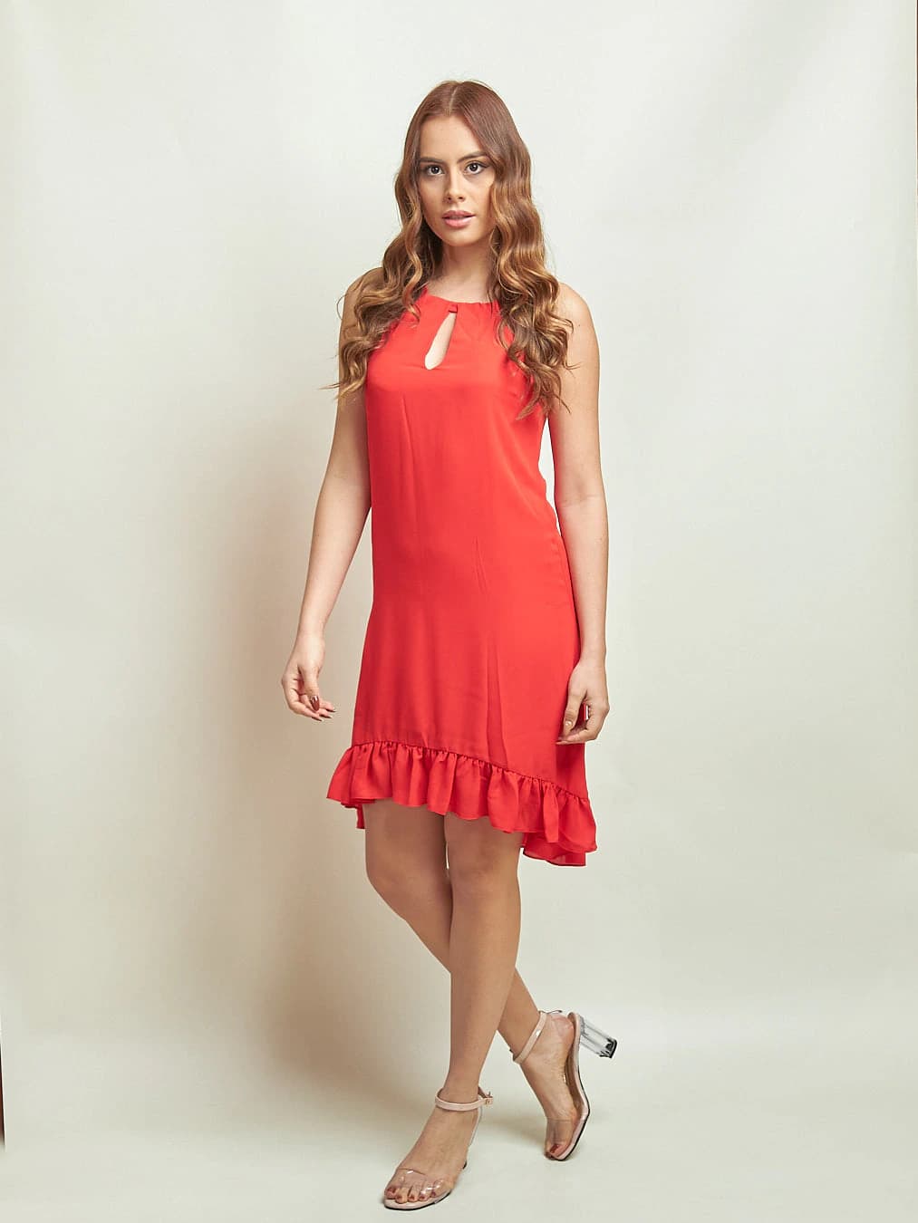 Vestido Lucan Rojo - imagen 3