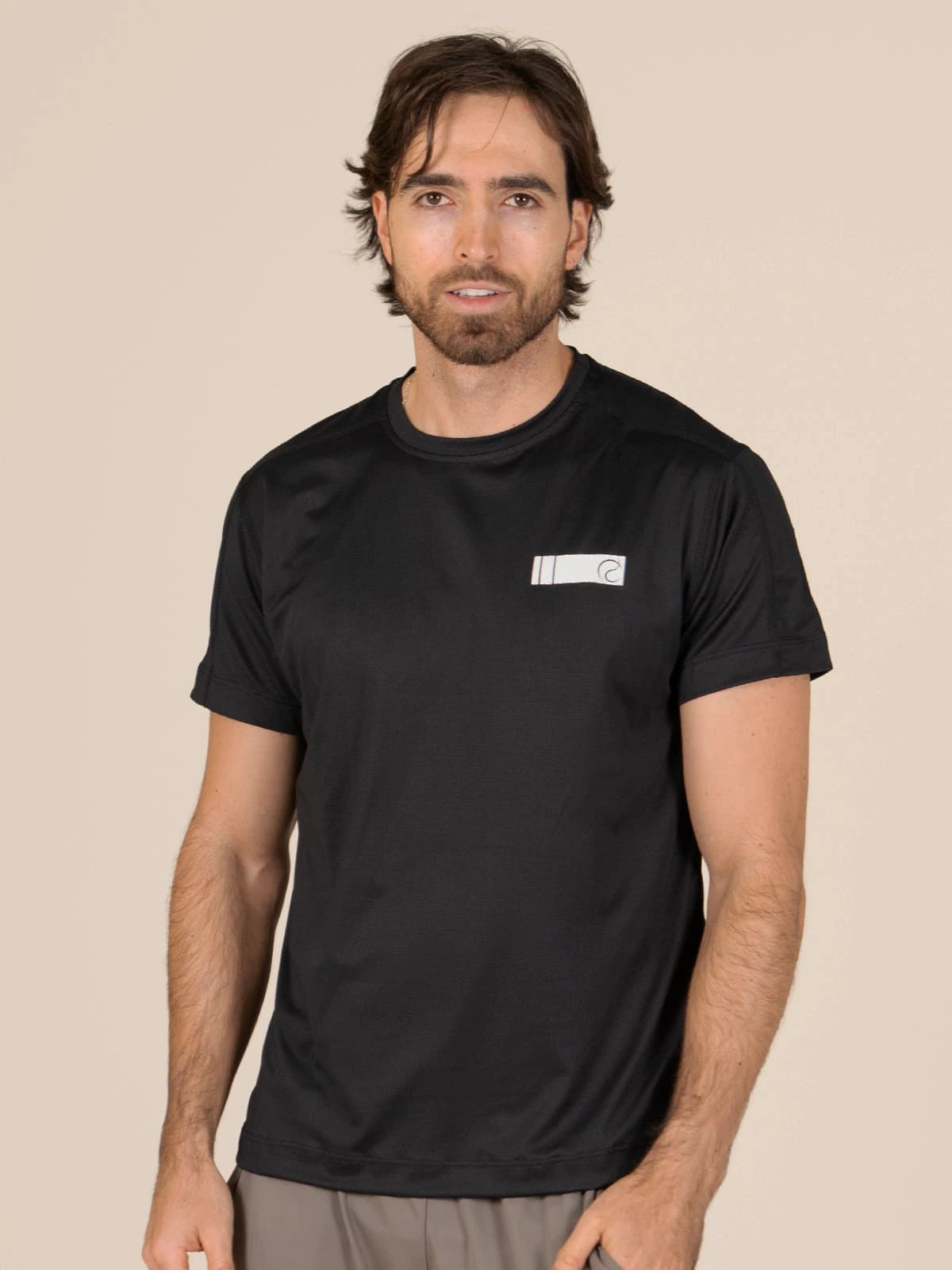 Camiseta Marco Supra Hombre Negra