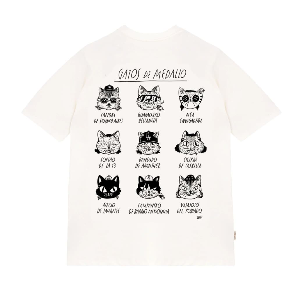 Gatos de Medallo (oversized) - imagen 1