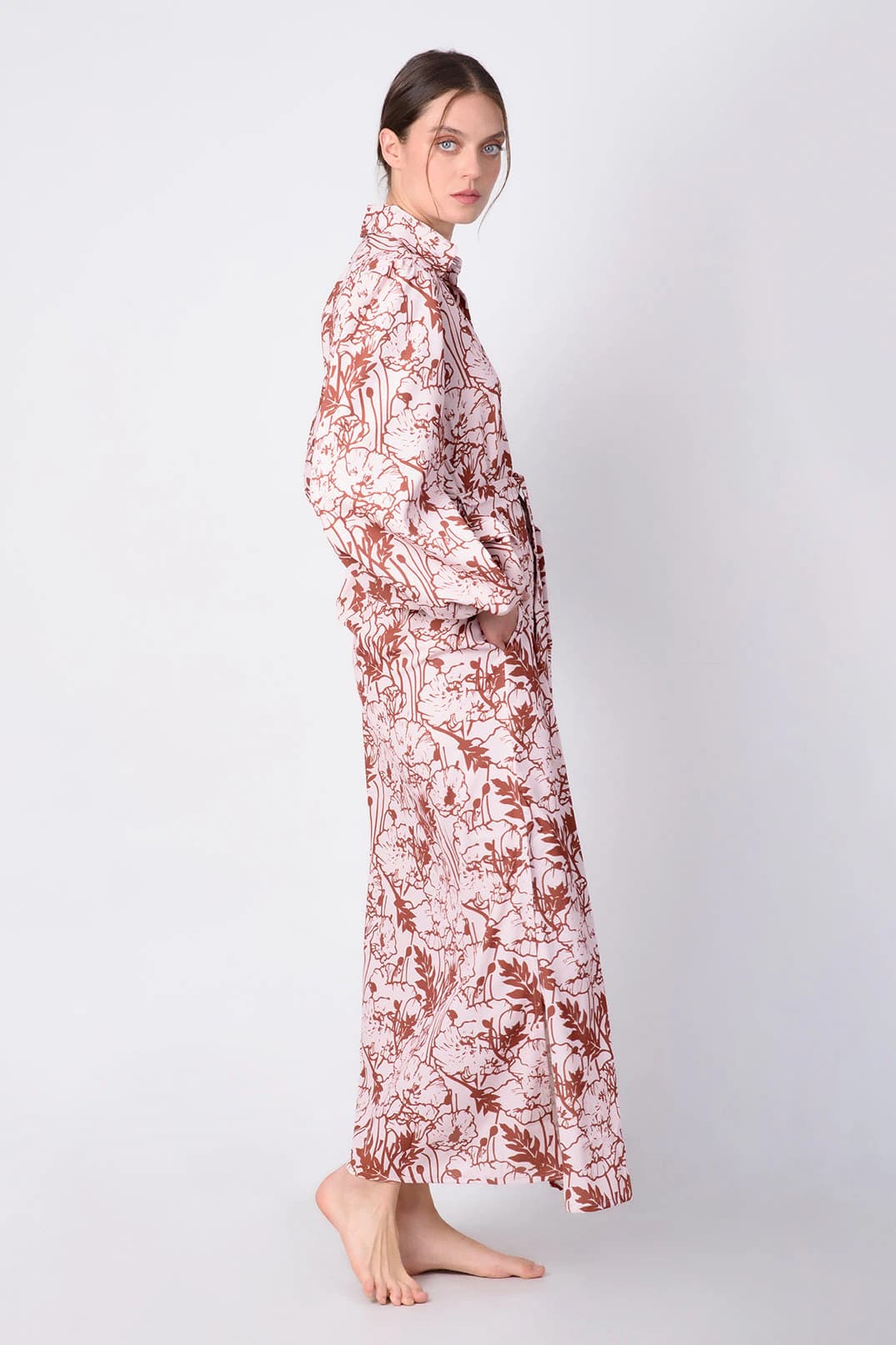 Vestido Amuleto Japonesas Nude - imagen 3
