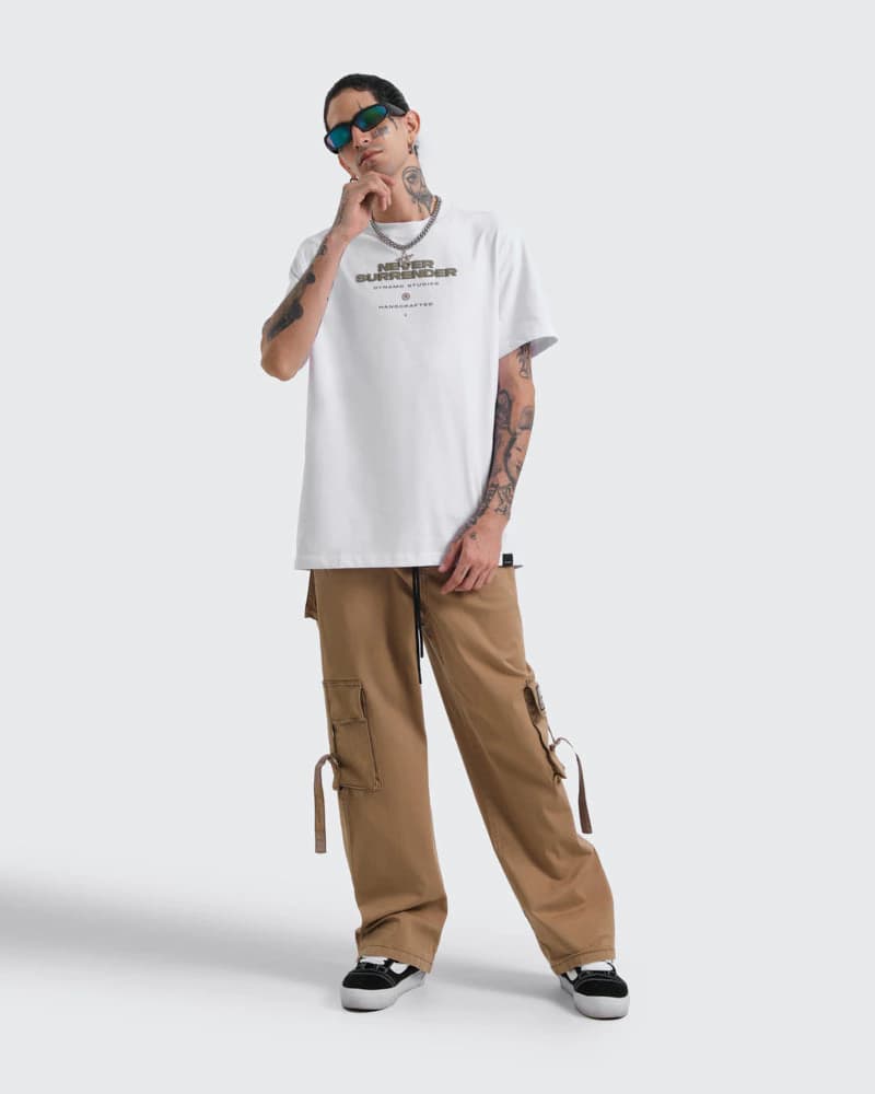 Camiseta Blanca Regular Surrender - imagen 8