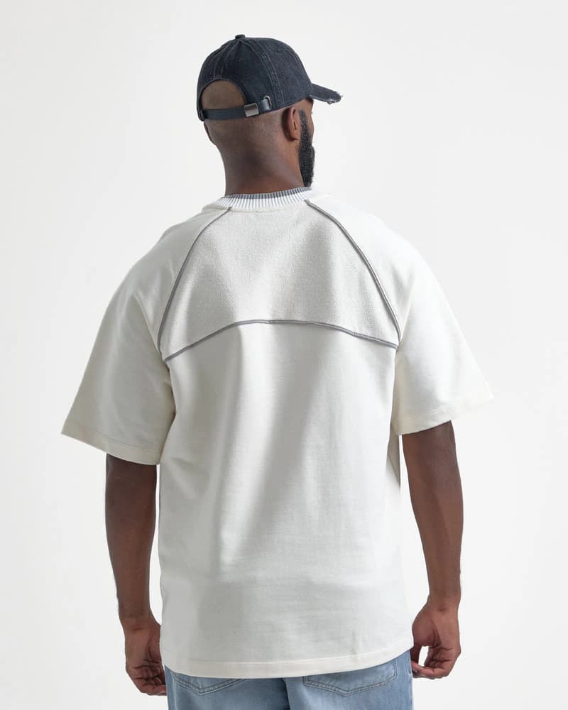 Camiseta Oversize Beige DB - imagen 3