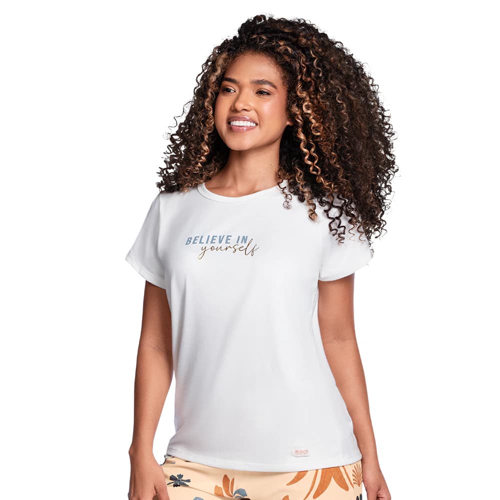 CAMISETA DE PIJAMA EN ALGODÓN MANGA CORTA - imagen 3
