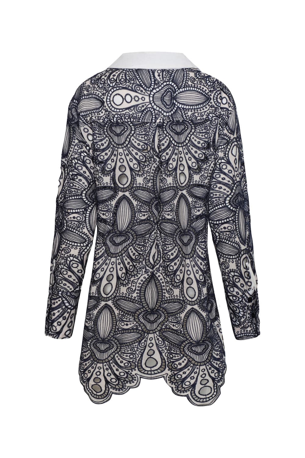 Camisa lia ivory navy - imagen 4