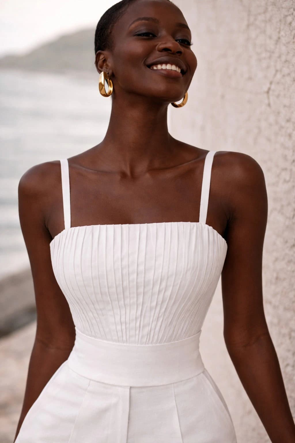 Top Solterita Blanco - imagen 5