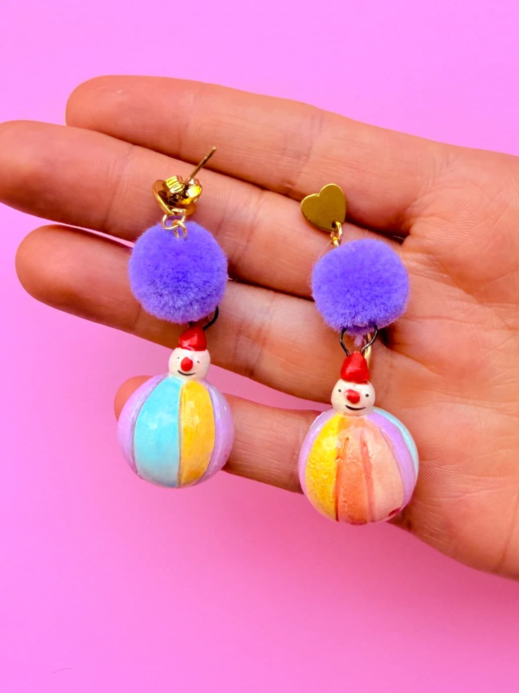 Aretes payasito