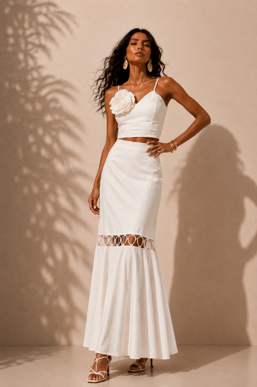 Falda Aguadas Blanco - imagen 6