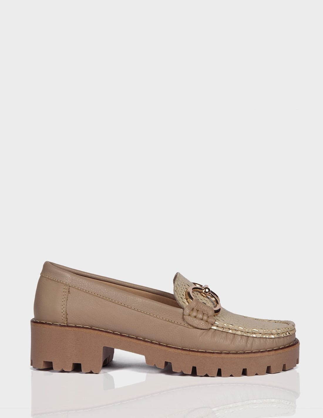 Mocasin Pepa Beige - imagen 1