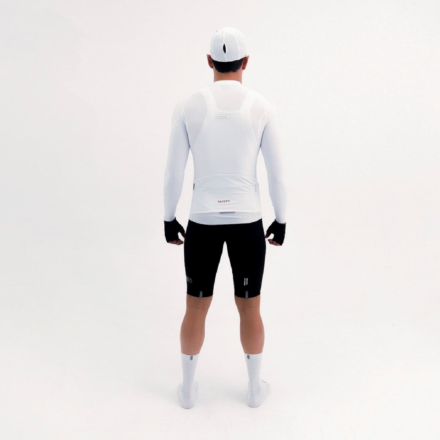 CAMISA CICLISMO MANGA LARGA LATITUDE BLANCA PARA HOMBRE - imagen 3
