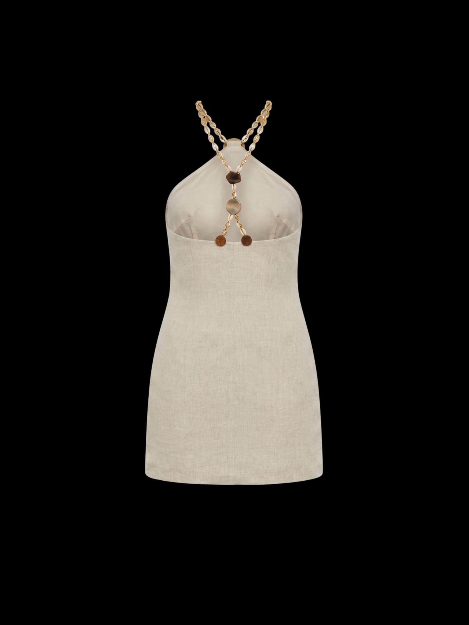 DREA DRESS BEIGE MELANGE - imagen 6