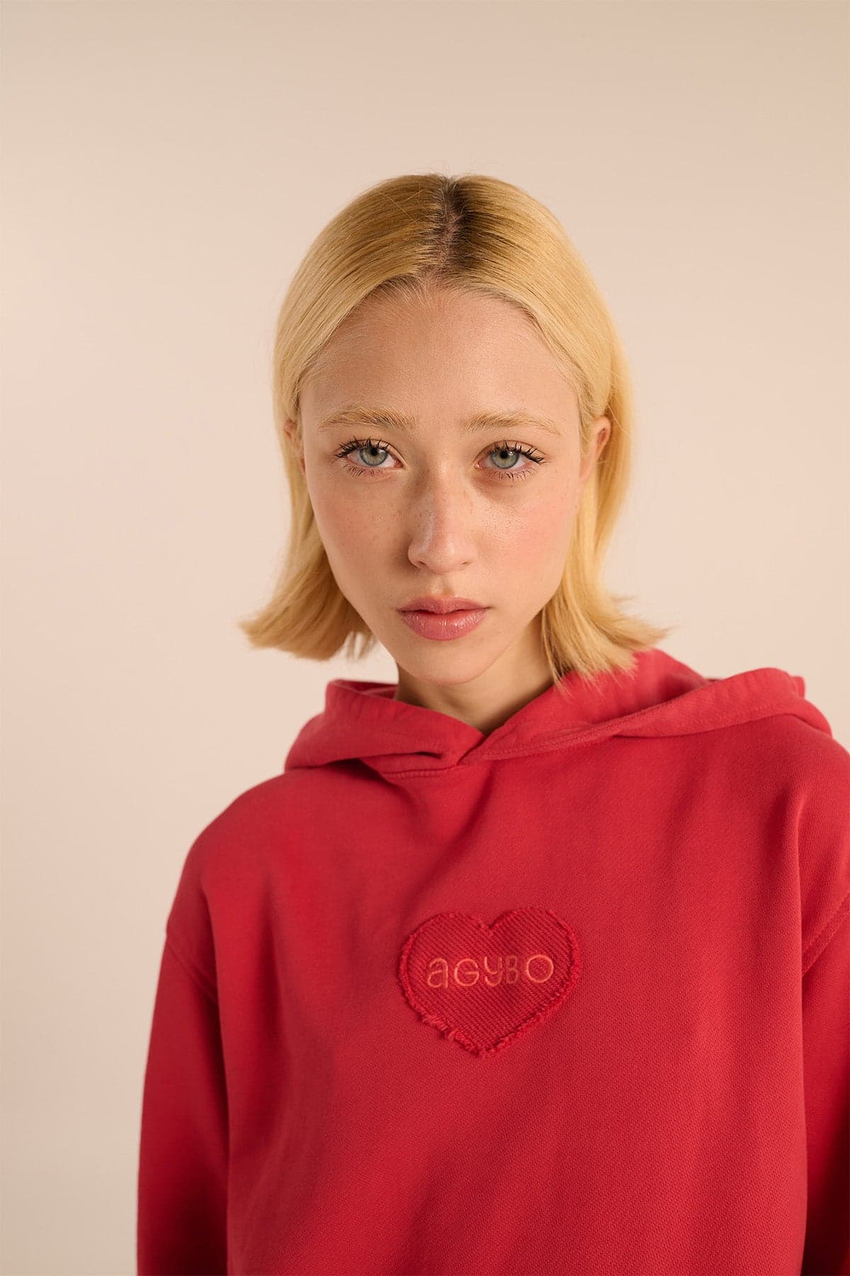 CORE HOODIE RED - imagen 3