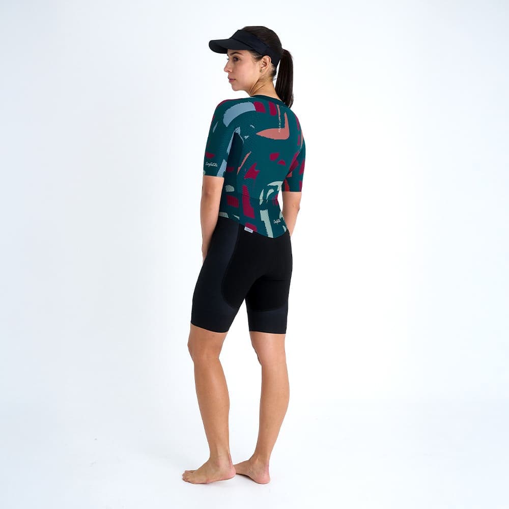 ENTERIZO MANGA CORTA TRIATLON SCRATCH PARA MUJER - imagen 2