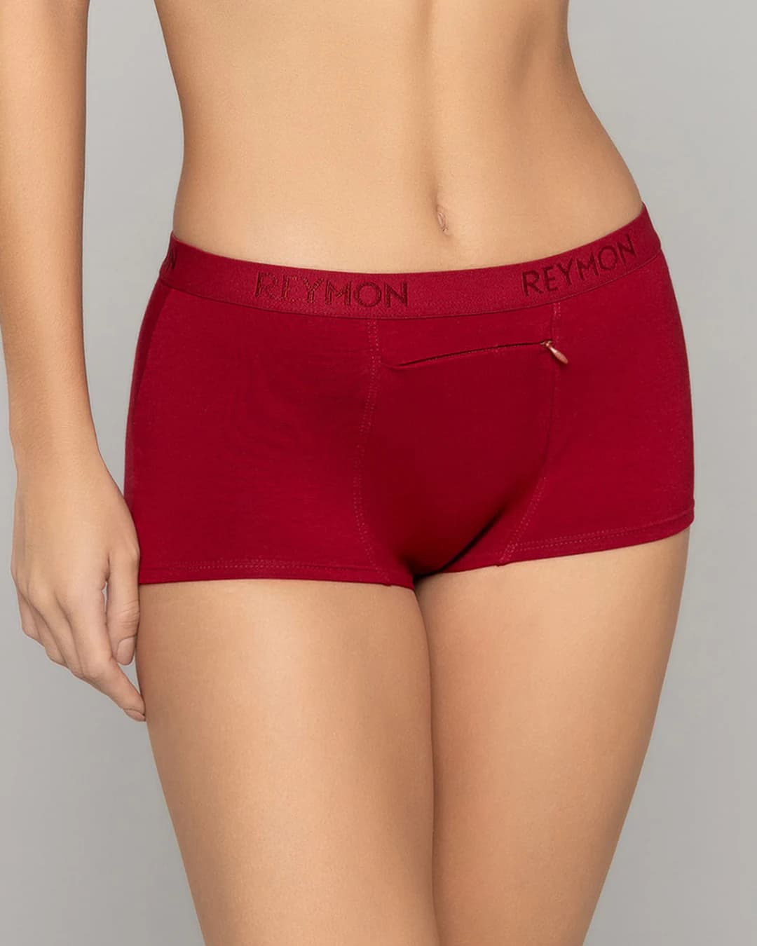 Boxer Femenino en Algodón con Bolsillo de Seguridad Ref. 8014-U - imagen 9