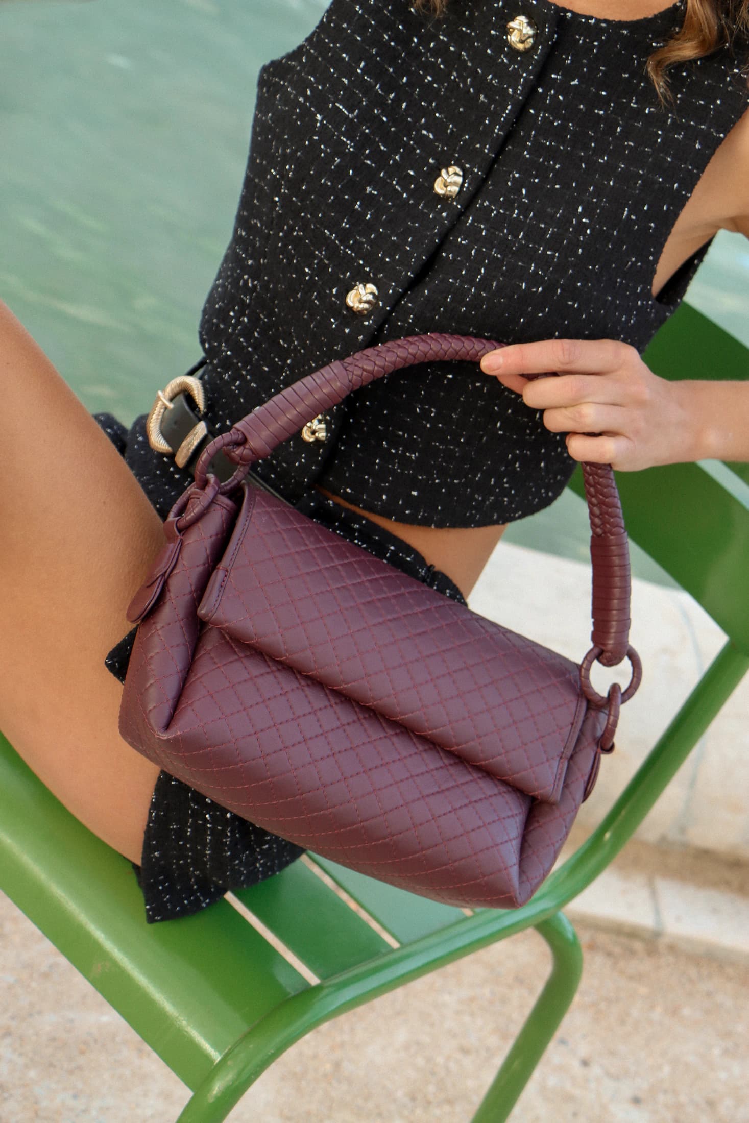 Paddington Bag, Burgundy - imagen 10