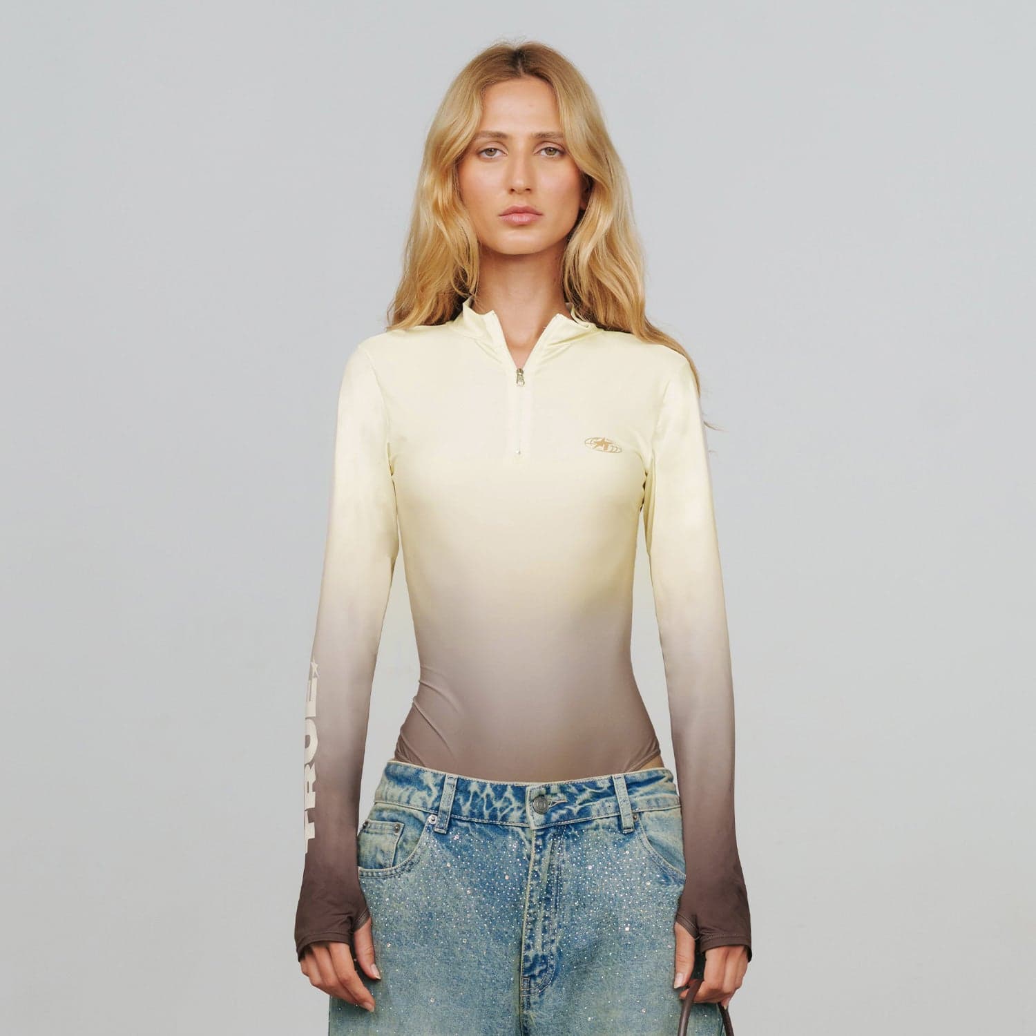 Gradient LS Bodysuit - Brown - imagen 2